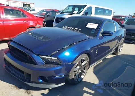 2010 Ford Shelby Gt500 z USA, uszkodzony, nr VIN 1ZVBP8JS1A5156889